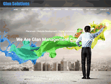 Tablet Screenshot of glansolutions.com